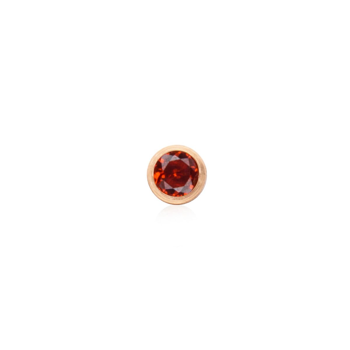 Custom Retro Birthstone (Rose Gold)