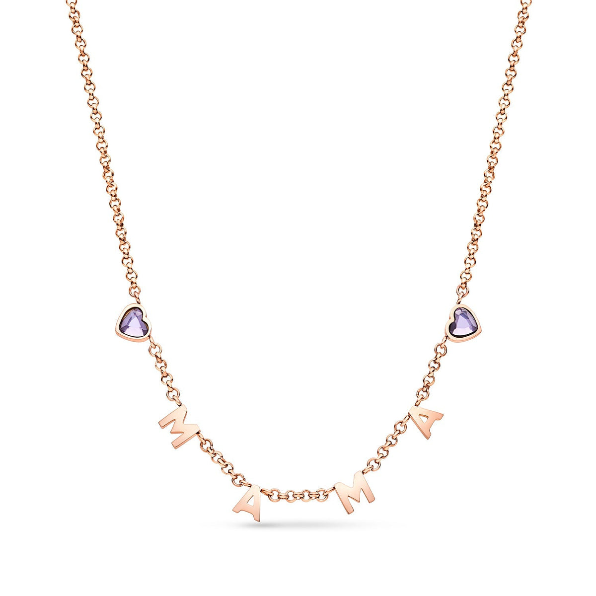 Made Mine Name Necklace (Rose Gold)