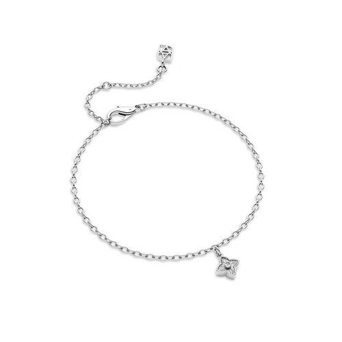 Fine Single Charm Bracelet (Silver)