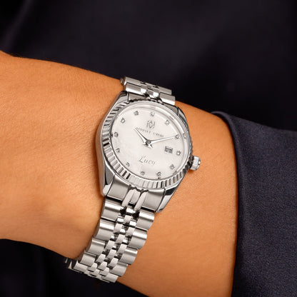 30mm Custom Belgravia Watch (Silver)