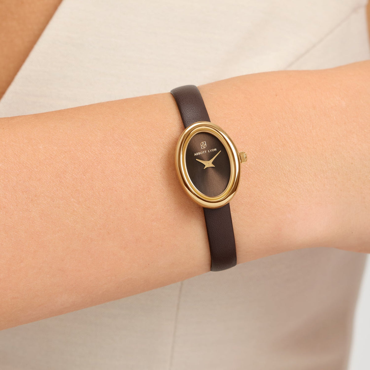 Monroe Brown Leather Watch