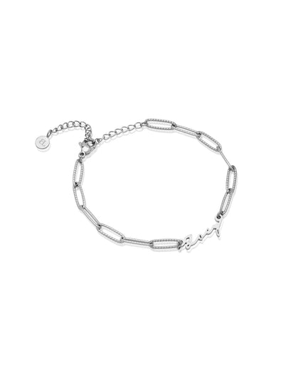 Signature Name Anklet (Silver)