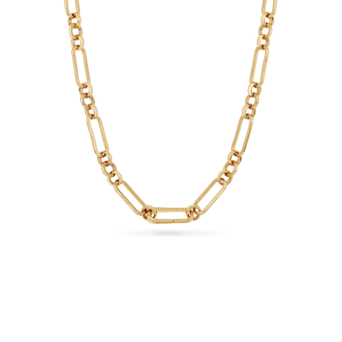 Mint Green Quartz Heart Necklace (Gold)