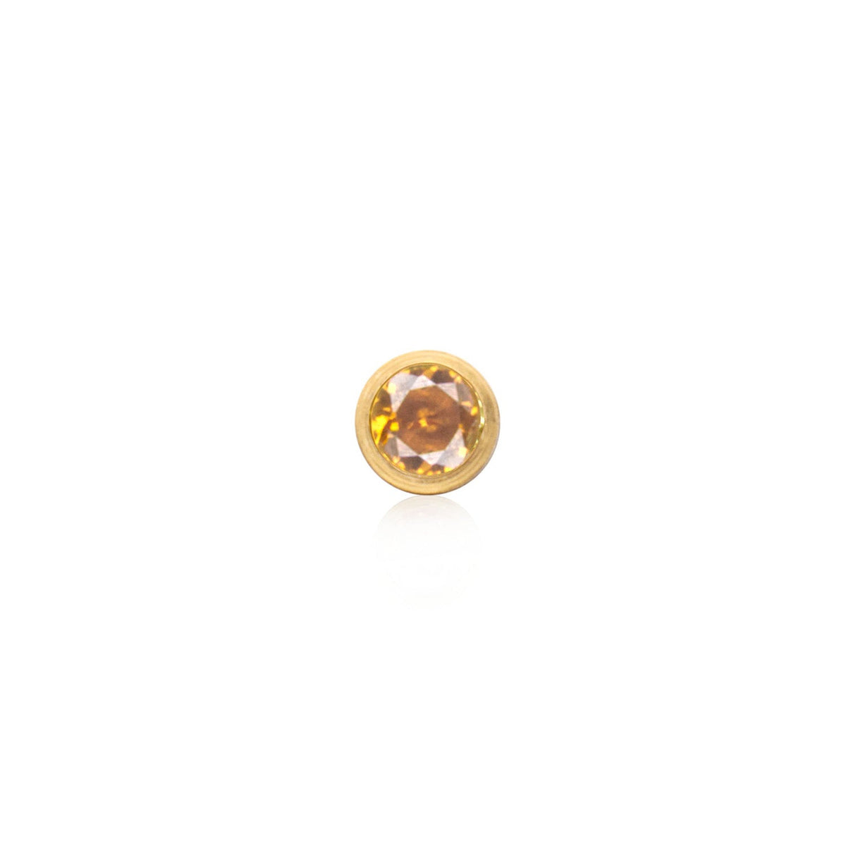 Custom Retro Birthstone (Gold)