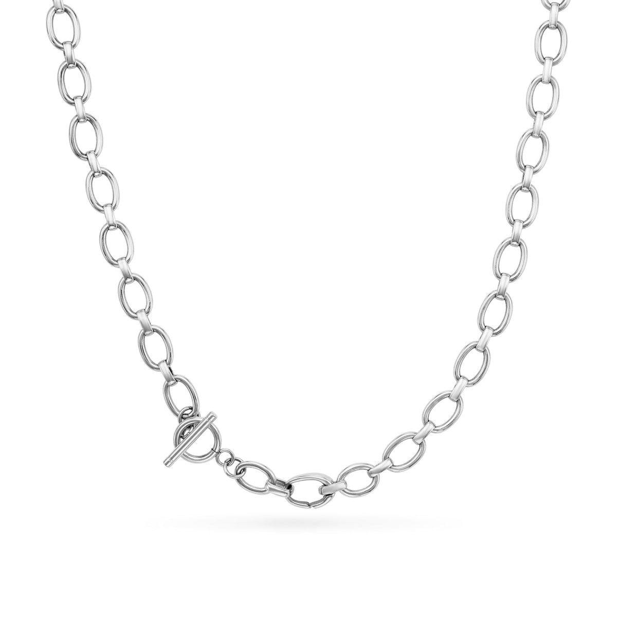 Padlock Necklace (Silver)