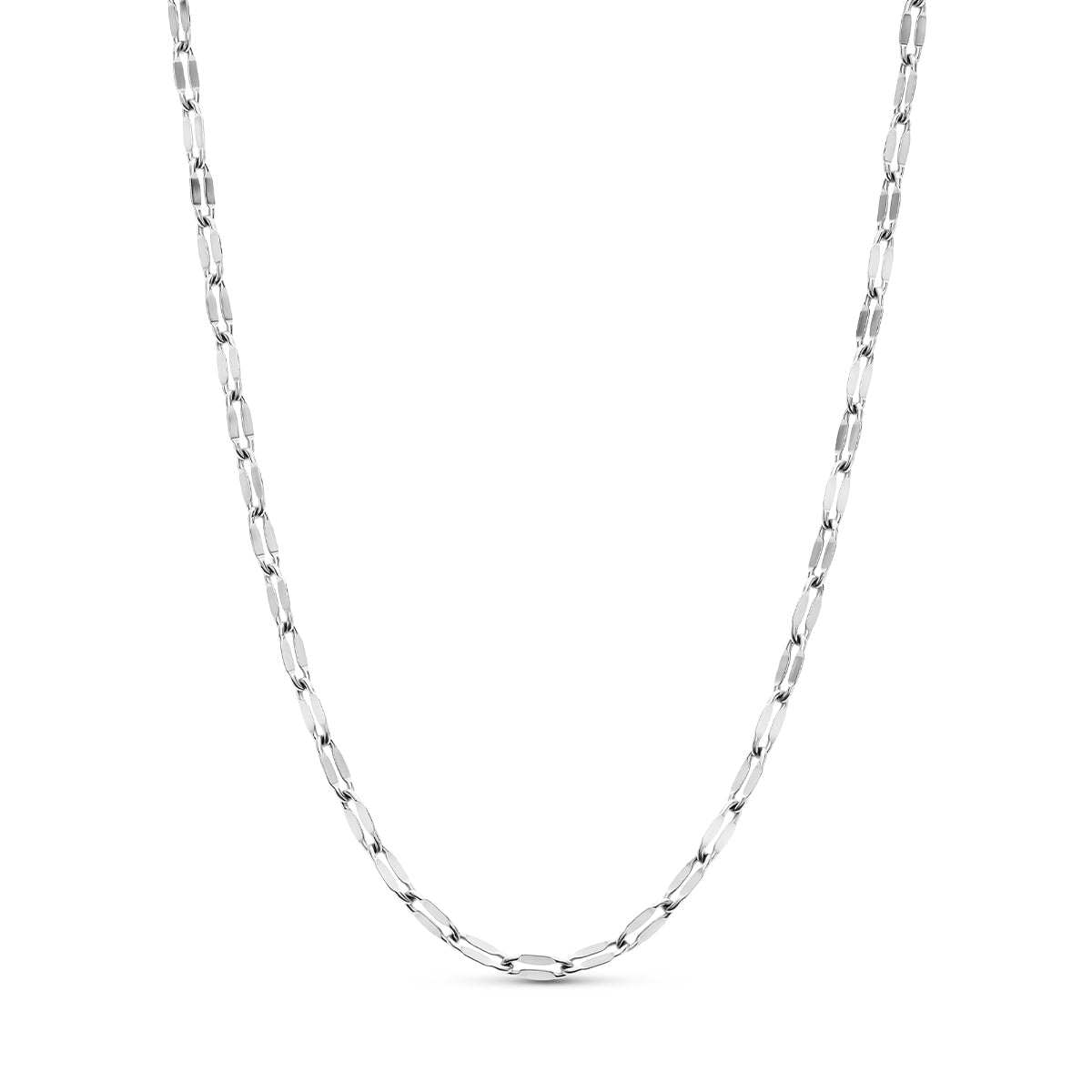 Heart Photo Locket Necklace (Silver)