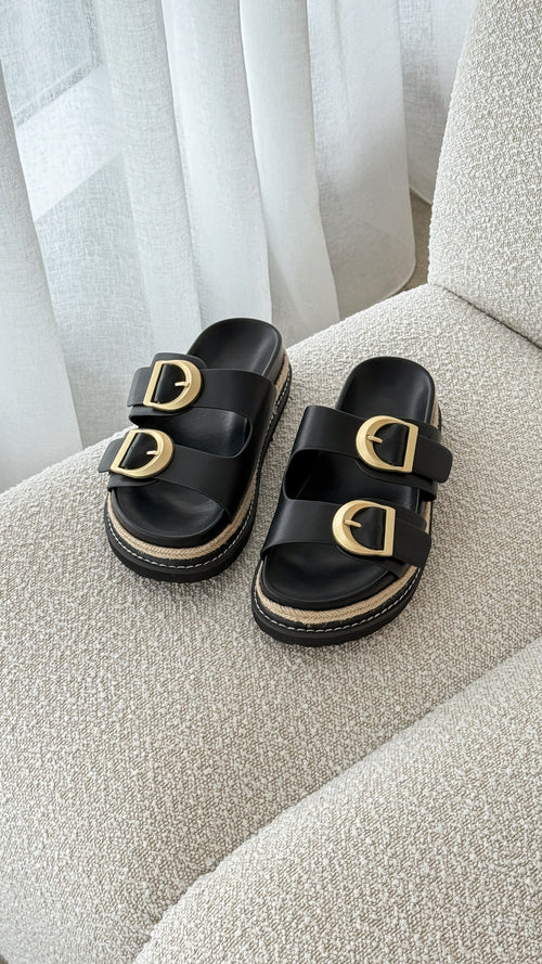 Anora Slide - Black