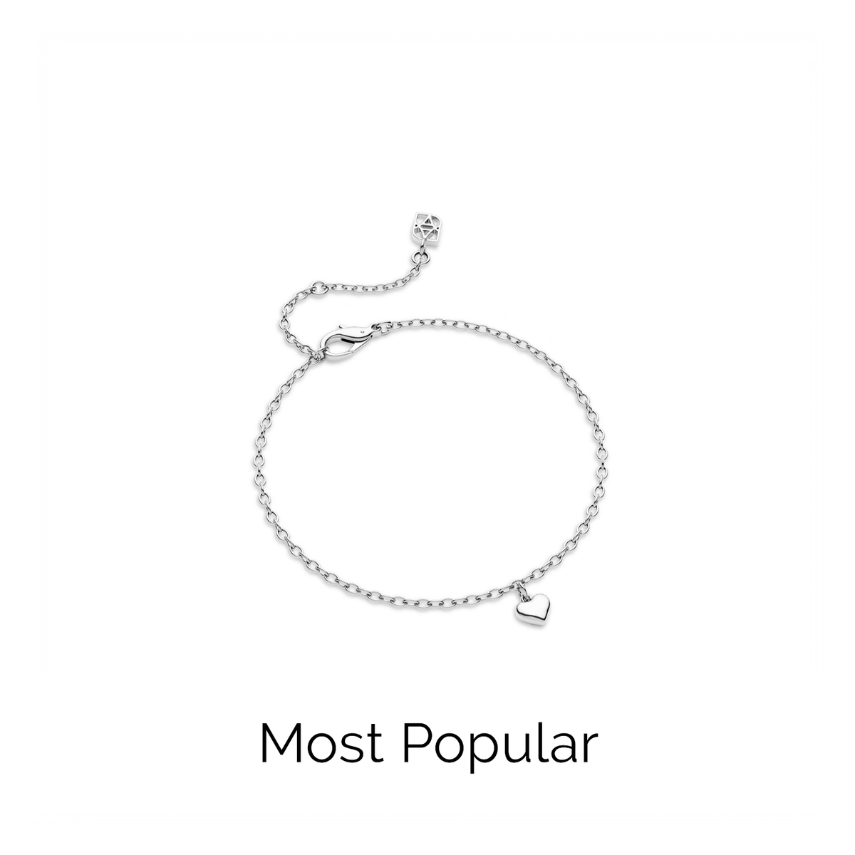 Fine Single Charm Bracelet (Silver)