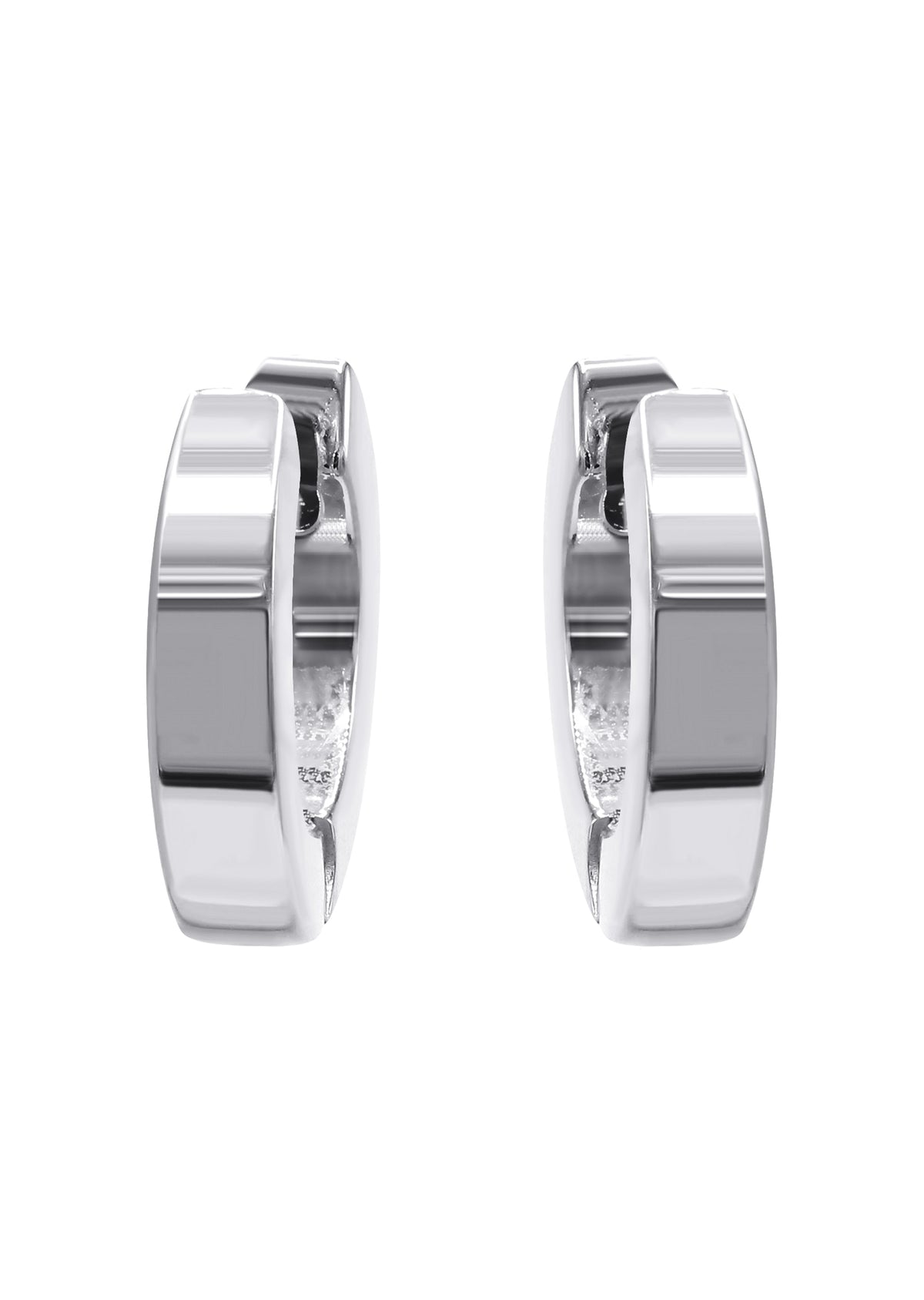 Mens Jewelry - Silver Hoop Earrings for Men | Appx. 3.3 Grams