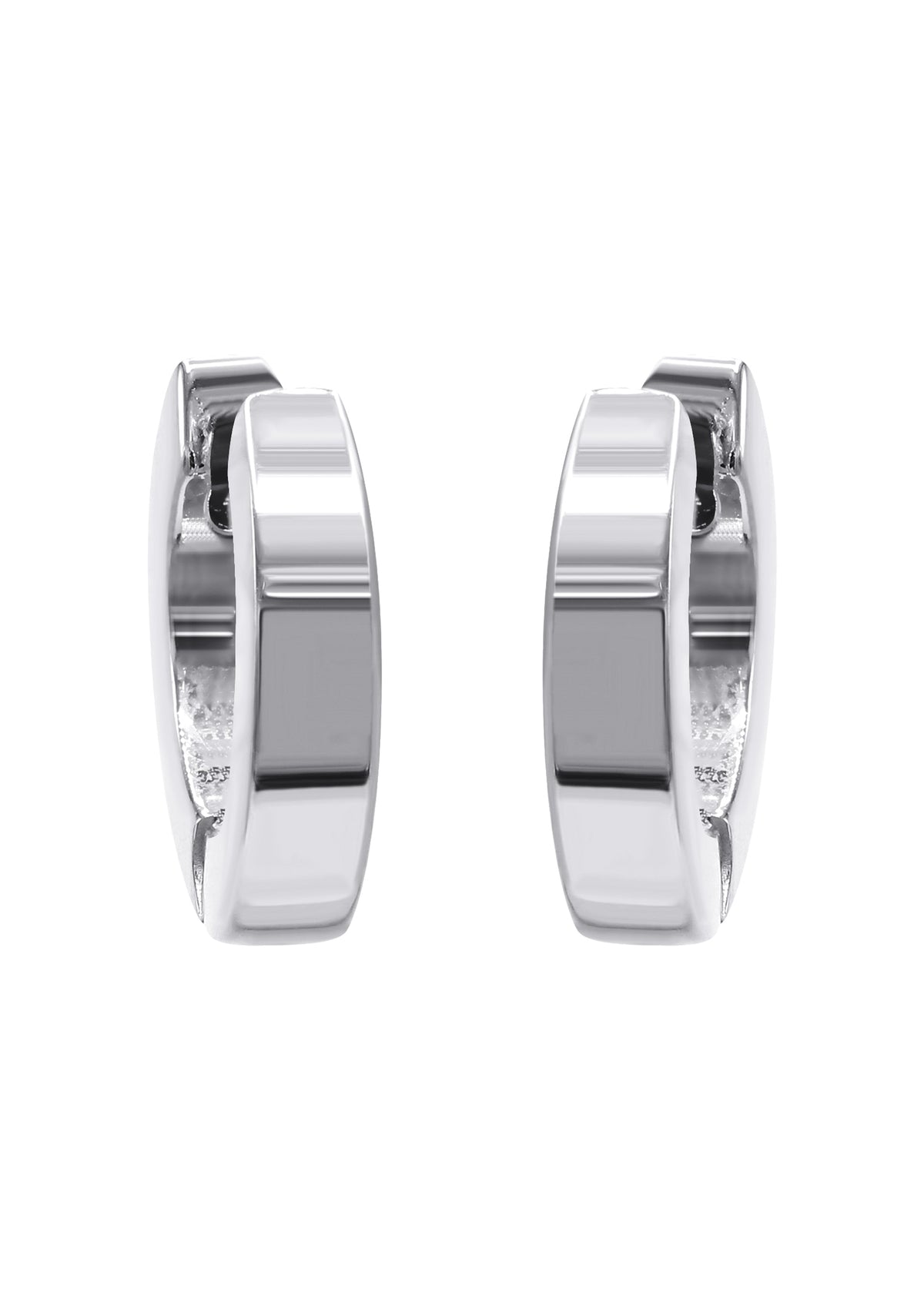 Mens Jewelry - Silver Hoop Earrings for Men | Appx. 3.3 Grams