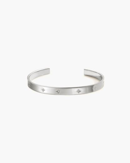 Sunset Boulevard Bangle in Silver