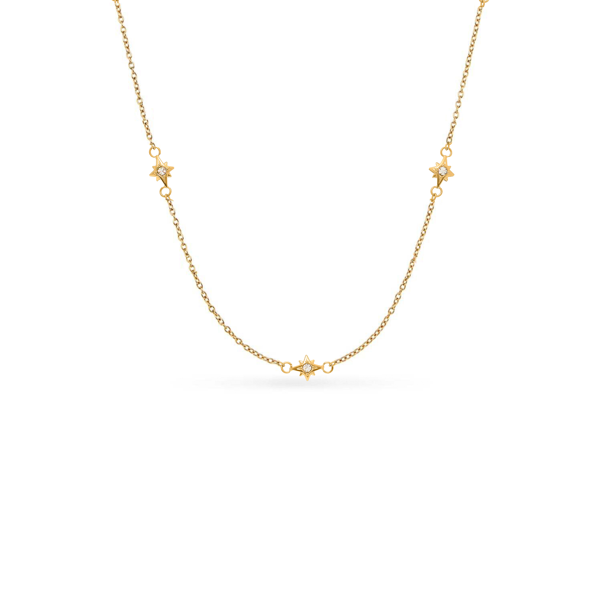 Ocean Charms Lobster Necklace (Gold)