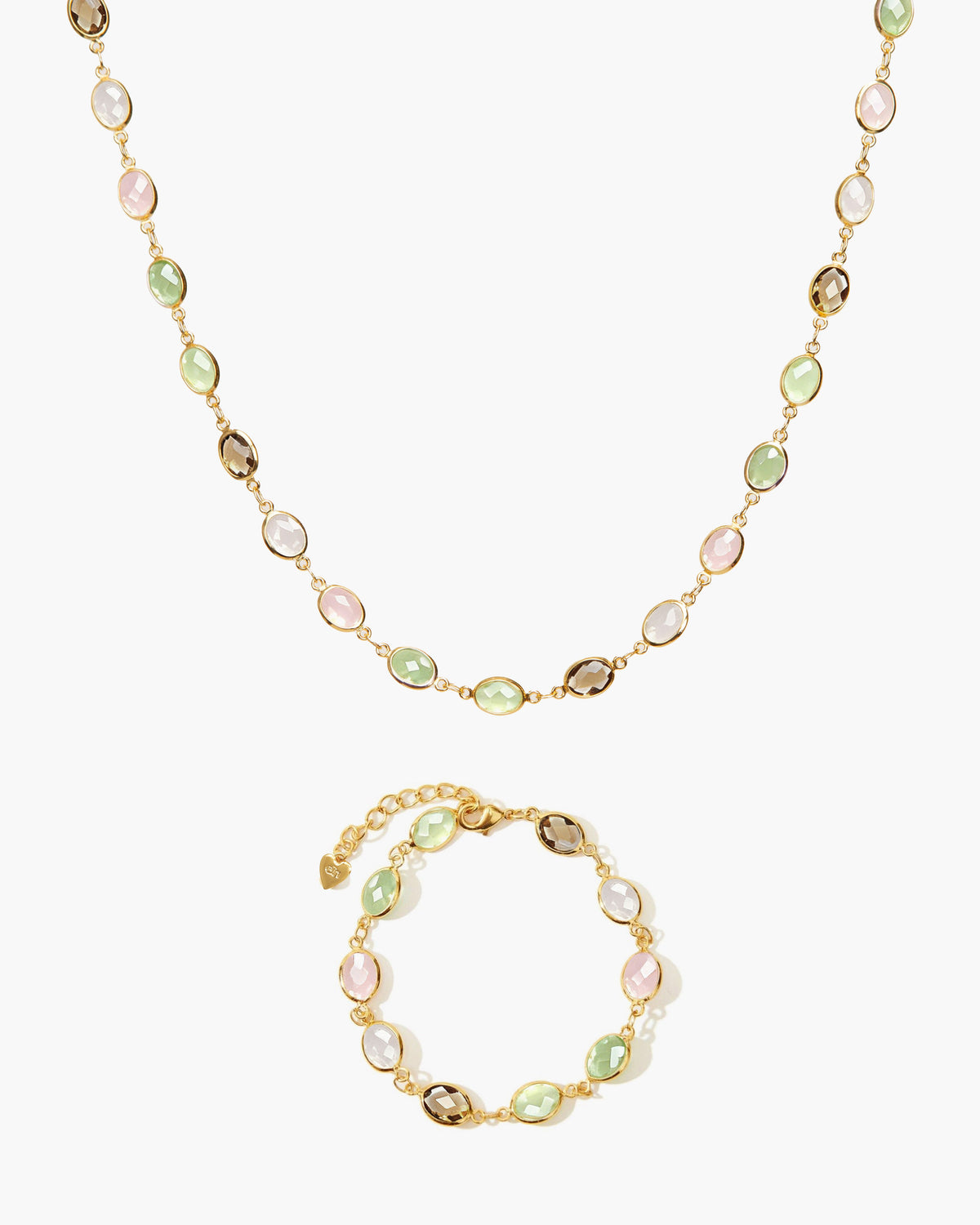 Whimsical Romance Stone Bracelet