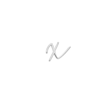 Made Mine Charms - Script Initial Charms (Silver)