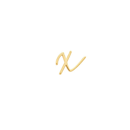 Made Mine Script Letter Bracelet (Gold) - JJ