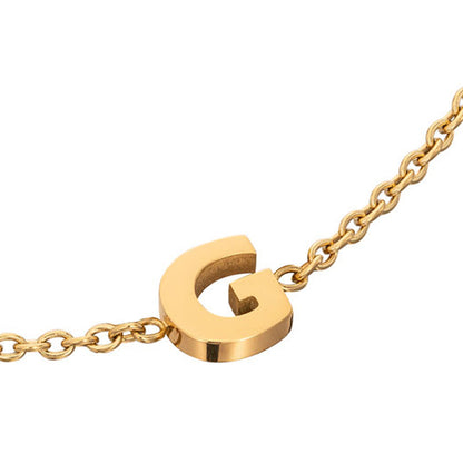 Initial Bracelet (Gold)