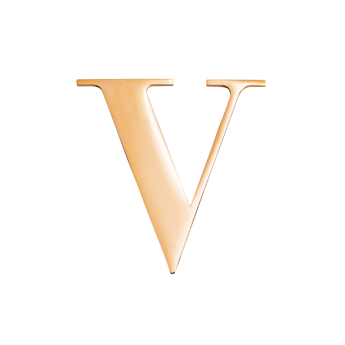 Metal Letter Pins (Gold)