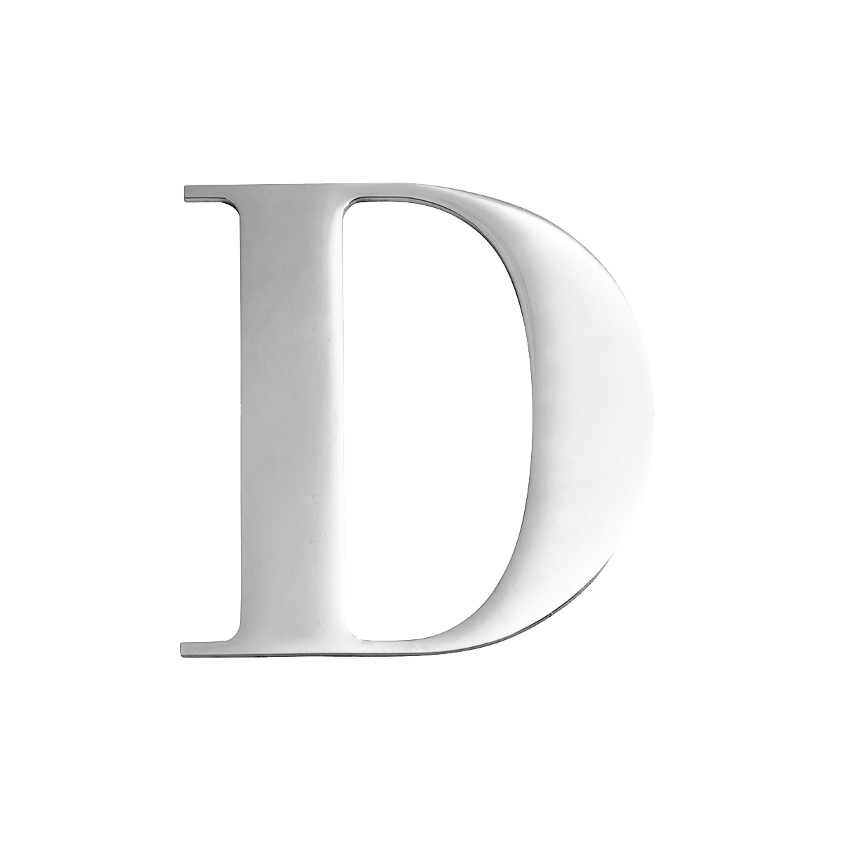 Large Metal Letters - Silver