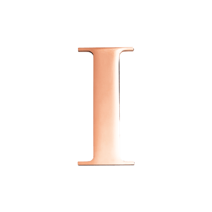Large Metal Letters - Silver
