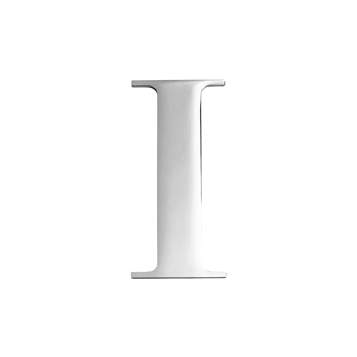 Large Metal Letters - Silver