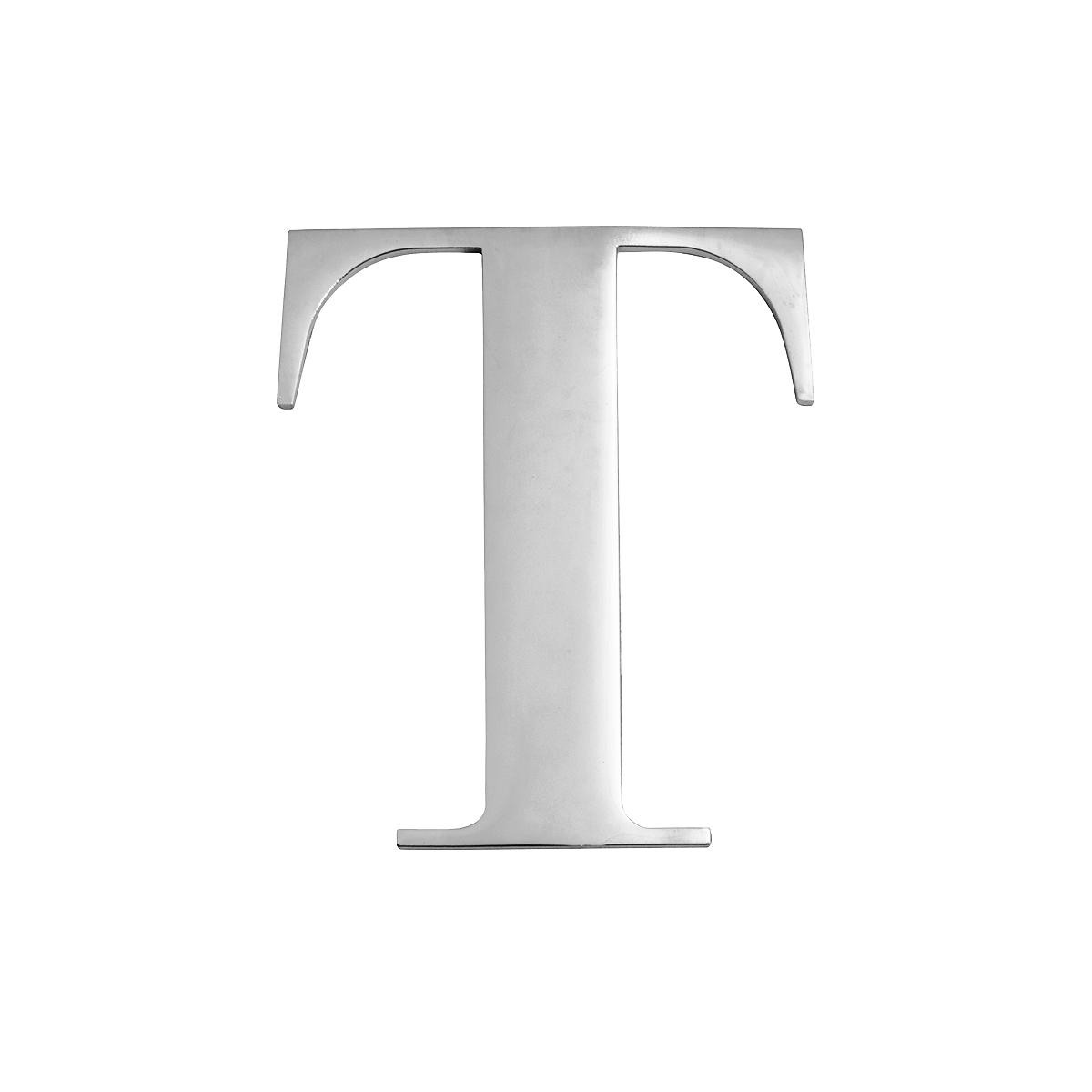 Large Metal Letters - Silver