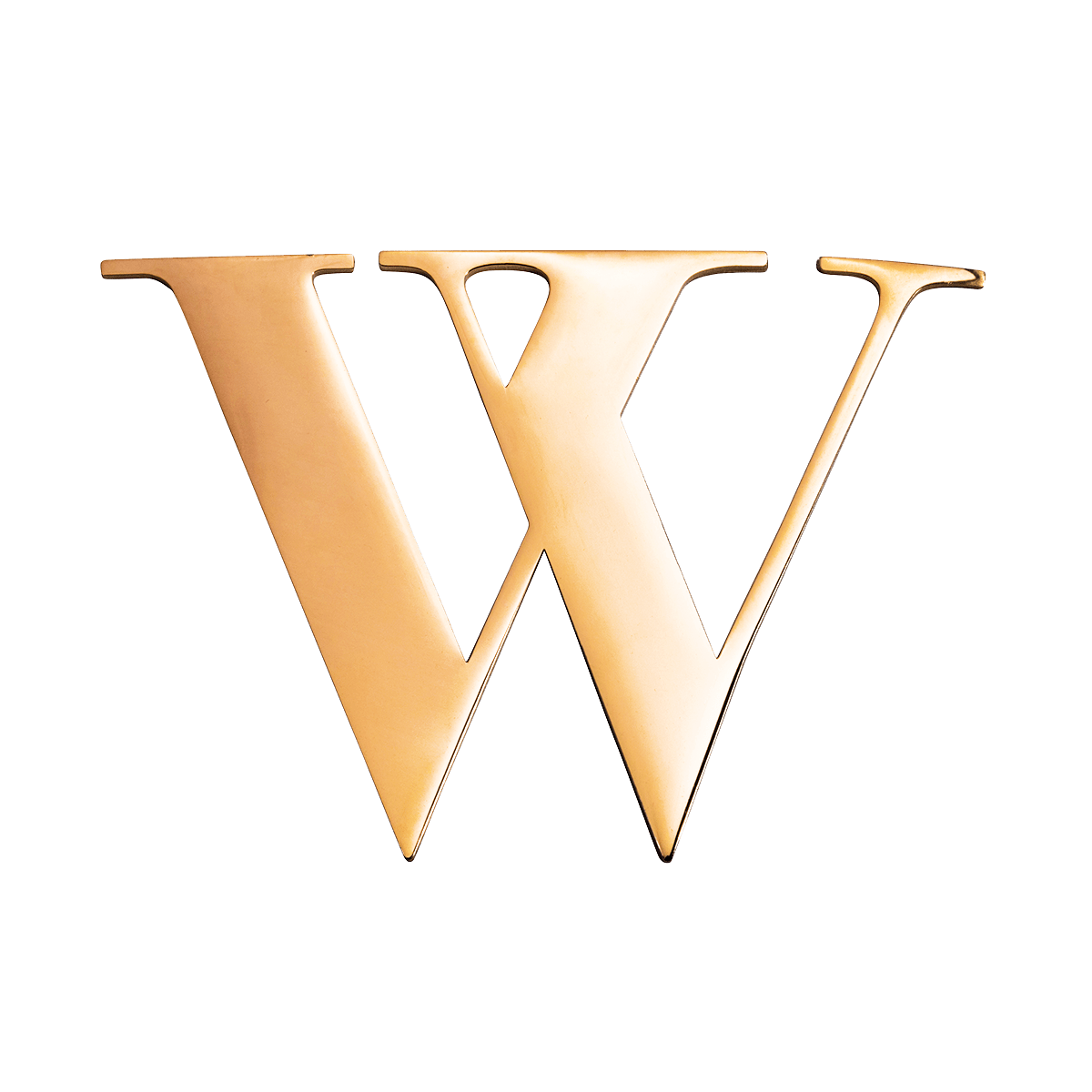 Large Metal Letters - Silver