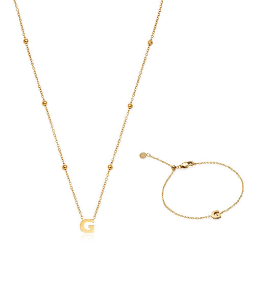 Mini Letter Set (Gold)