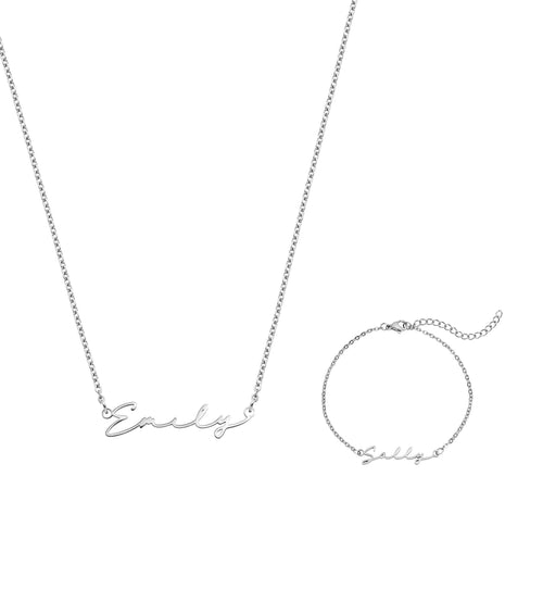 Signature Name Set (Silver)