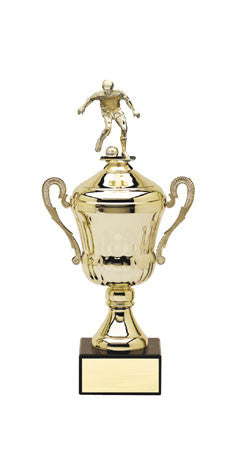 Andria Series Metal Cup w/ Choice of Figure - 17 inch, 15 inch, 12-1/2 inch