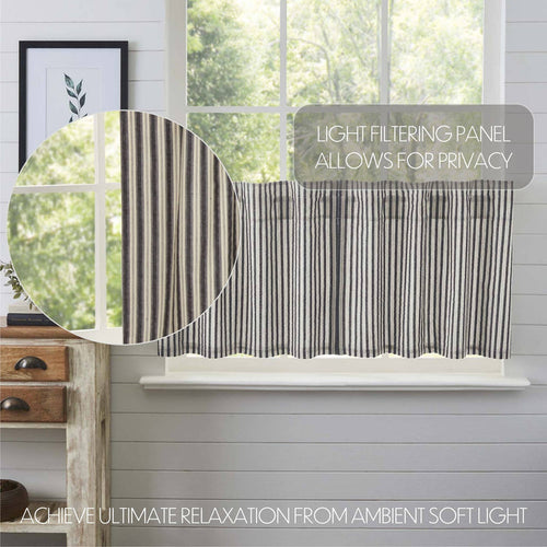 Ashmont Ticking Stripe Tier Set of 2 L24xW36