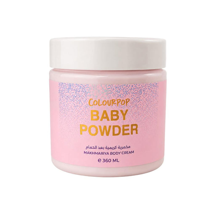 Colour Pop Baby Powder Makhmariya Body Cream 360 ml jar