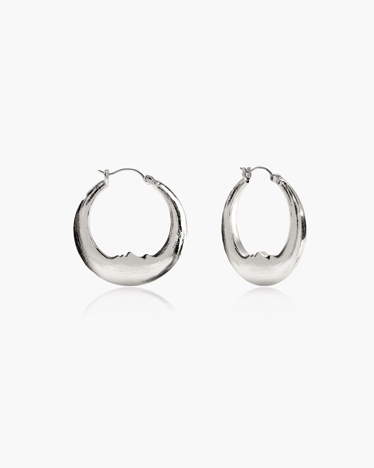 Luna Earrings in Silver