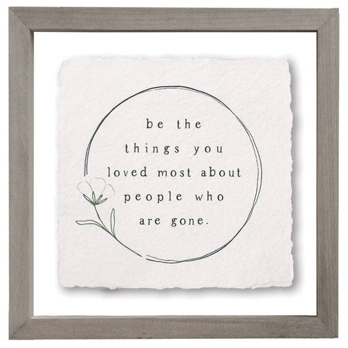 Be The Things  - Floating Art Square