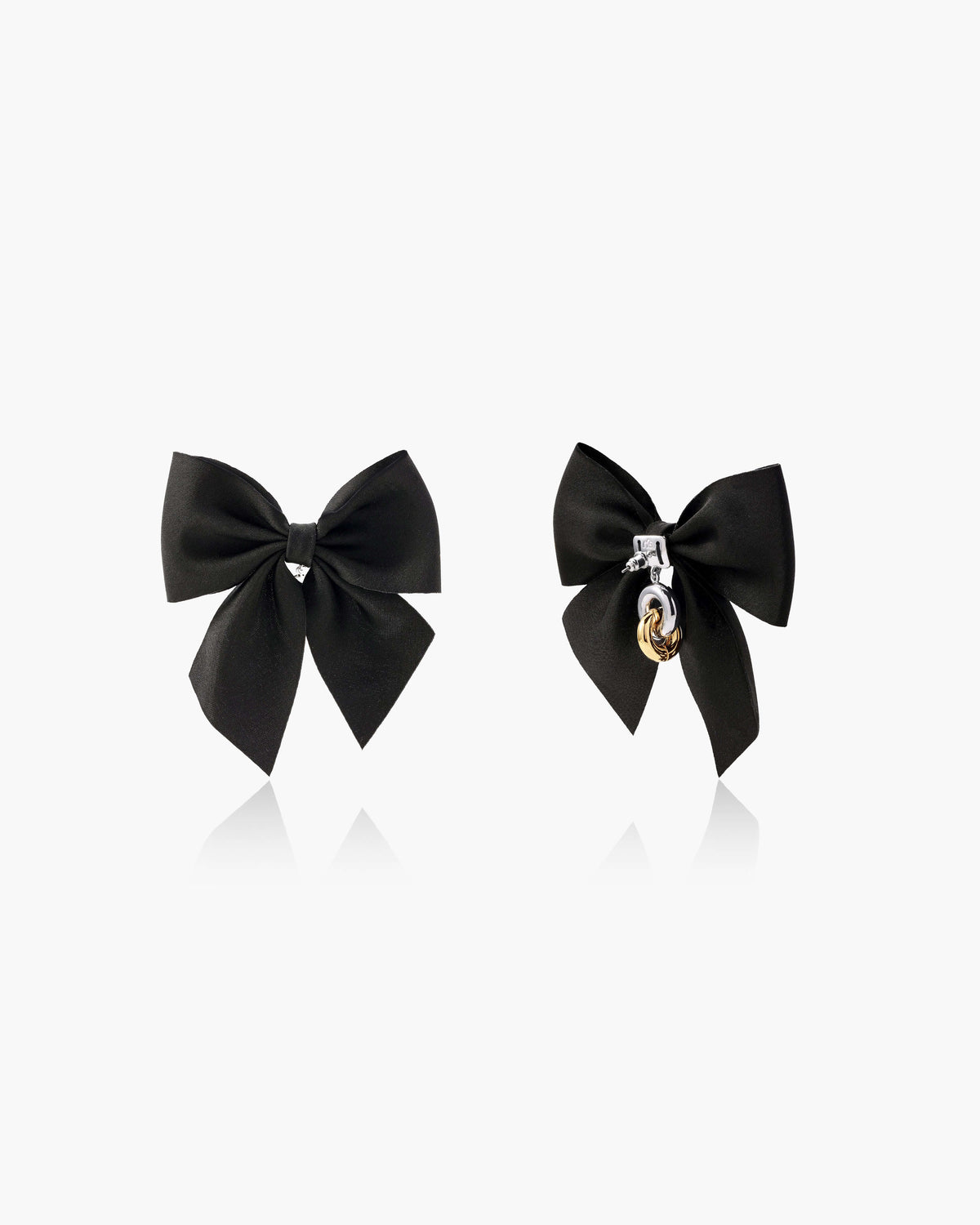 Polka Dot Bow Earrings