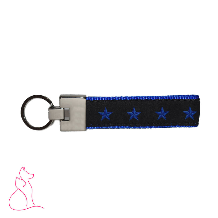 Blue Stars Keychain (Blue)
