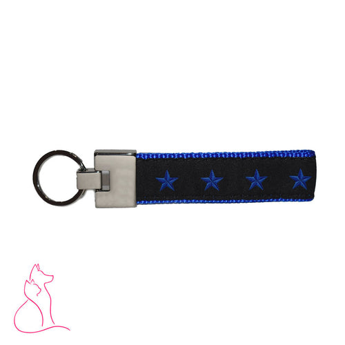 Blue Stars Keychain (Blue)
