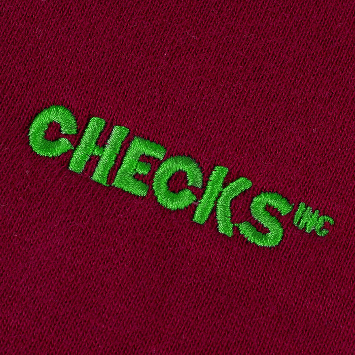 Checks Downtown Burgundy Classic Mini Sweatshirt
