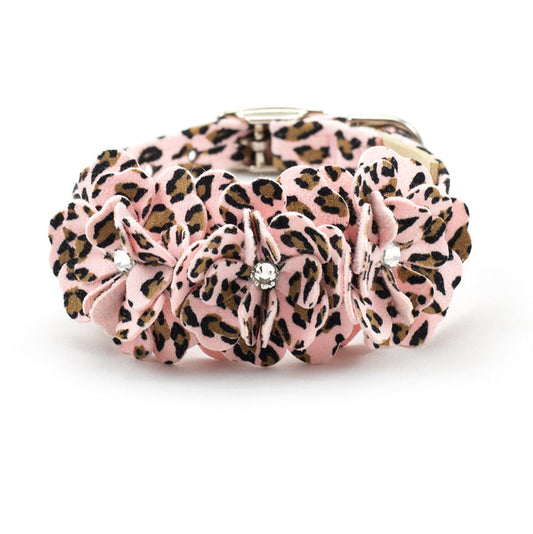Cheetah Couture Tinkie Flowers Collar