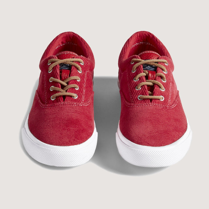 Cloud CVO Corduroy Deck Sneaker Red