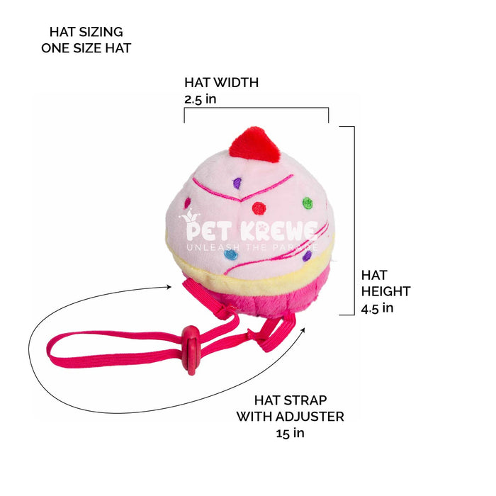 Cupcake Hat for Small or medium Dogs