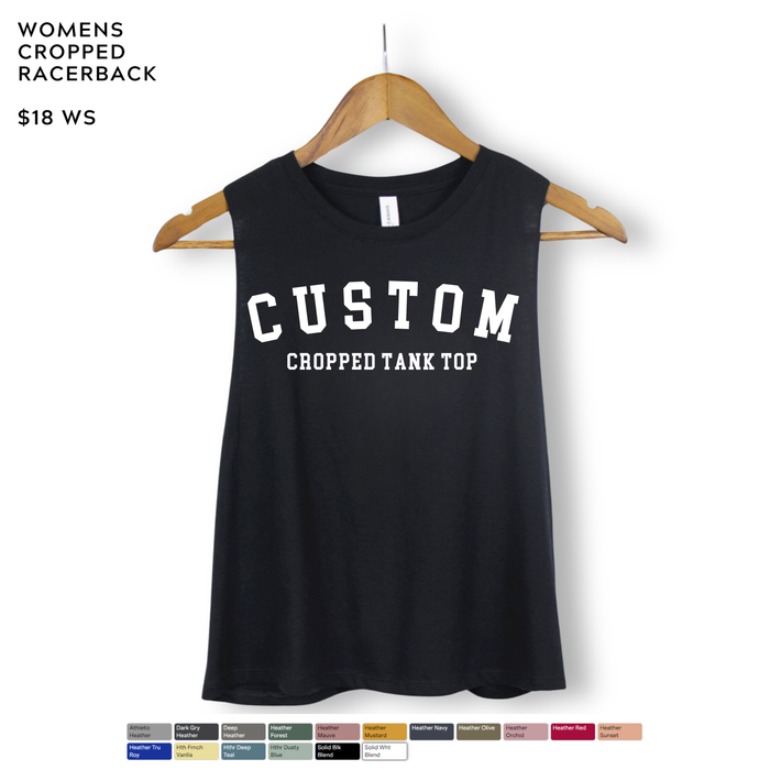Custom Bulk Order Tank Top (MIN. 3)