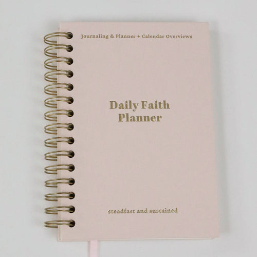 Daily Faith-Based Planner - Devotional Journaling Prompts, Calendar Planning, and Daily Planning
