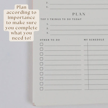 Daily Faith-Based Planner - Devotional Journaling Prompts, Calendar Planning, and Daily Planning