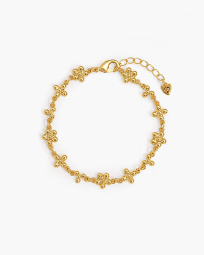Daisy Molecule Bracelet