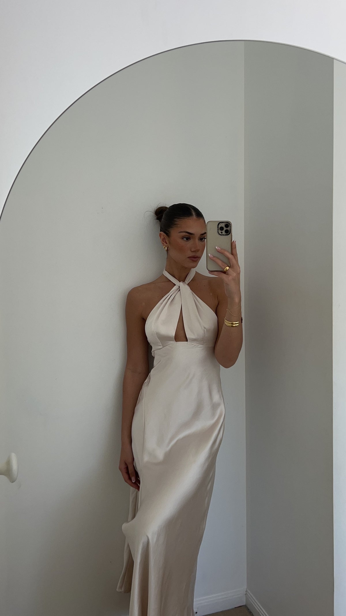 Amalia Maxi Dress - Champagne