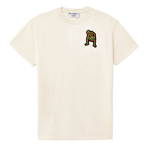Derry Bones Cream Short Sleeve Tee