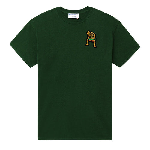 Derry Bones Green Short Sleeve Tee