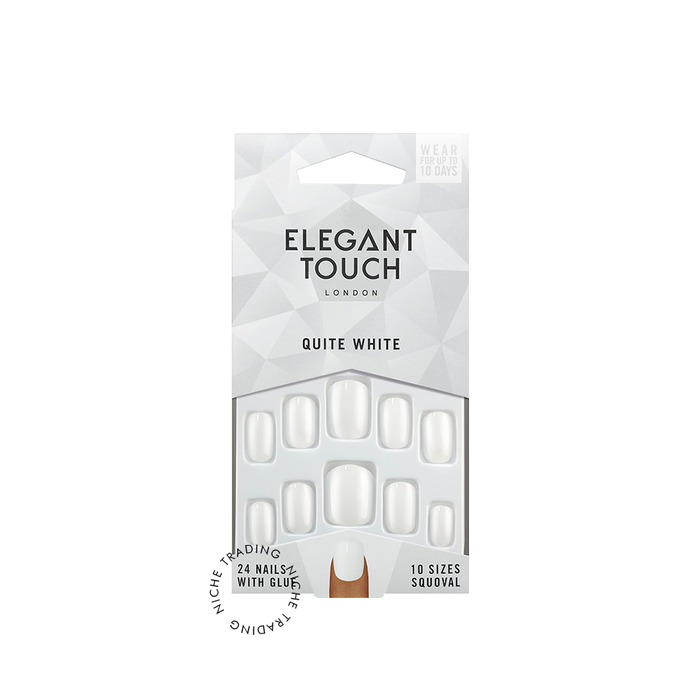 Elegant Touch Quite White Nails