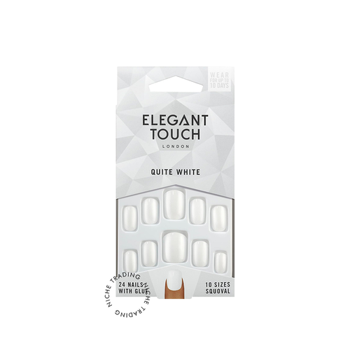 Elegant Touch Quite White Nails