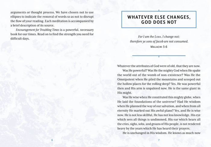 Encouragement for Troubling Times